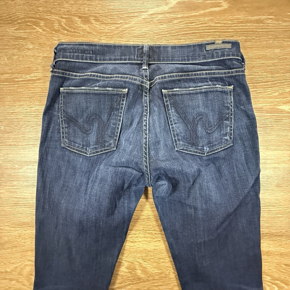 Citizens of Humanity Ava Low Rise Straight Leg Jeans Women's Size 27 Dark Wash - Picture 11 of 12